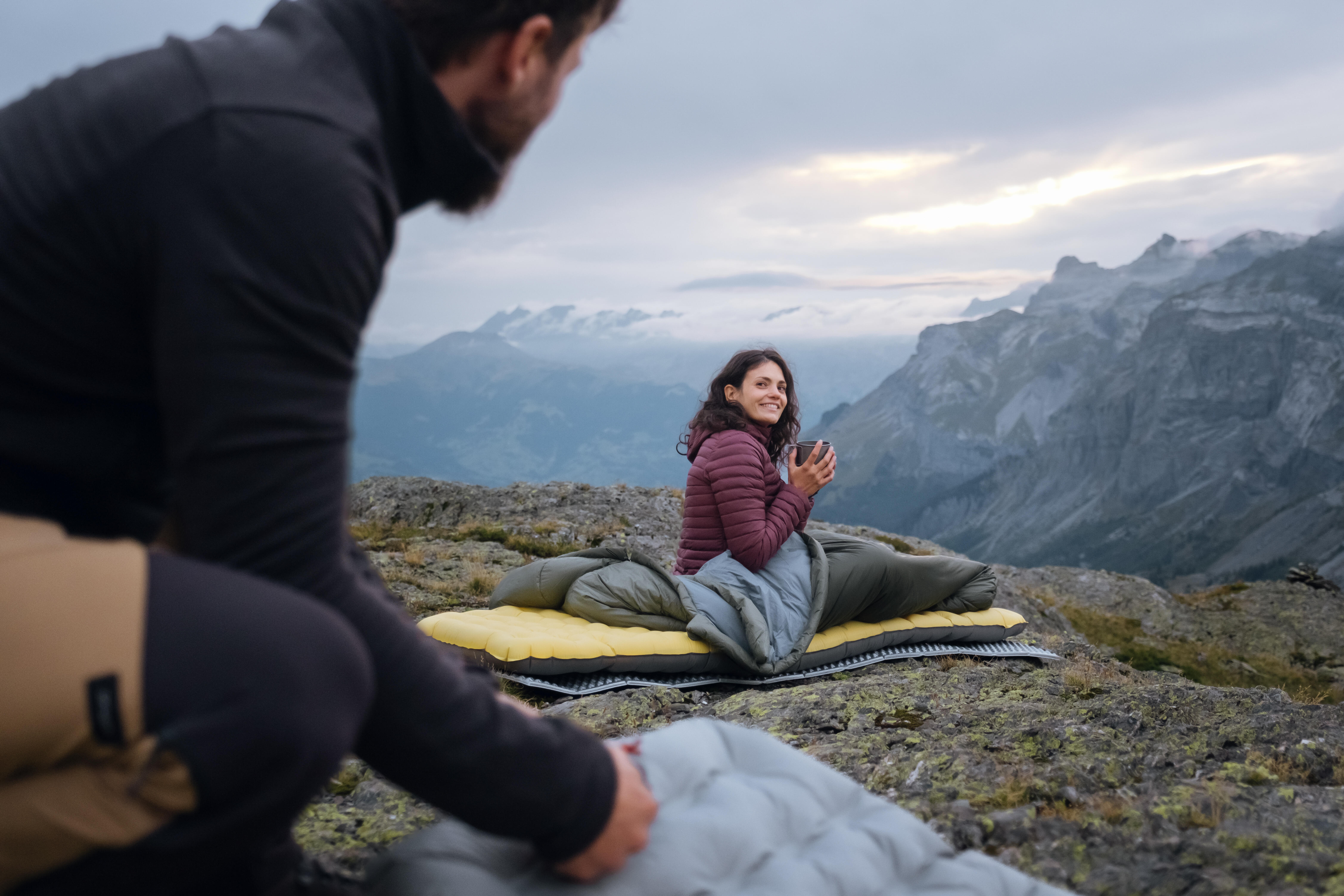 Sleeping bag sintético